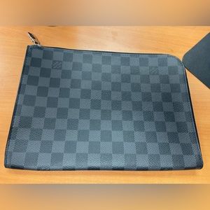 Louis Vuitton Pochette Jour PM Damier Graphite